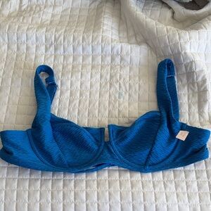 Victoria's Secret Electric Blue Underwire Bikini Top